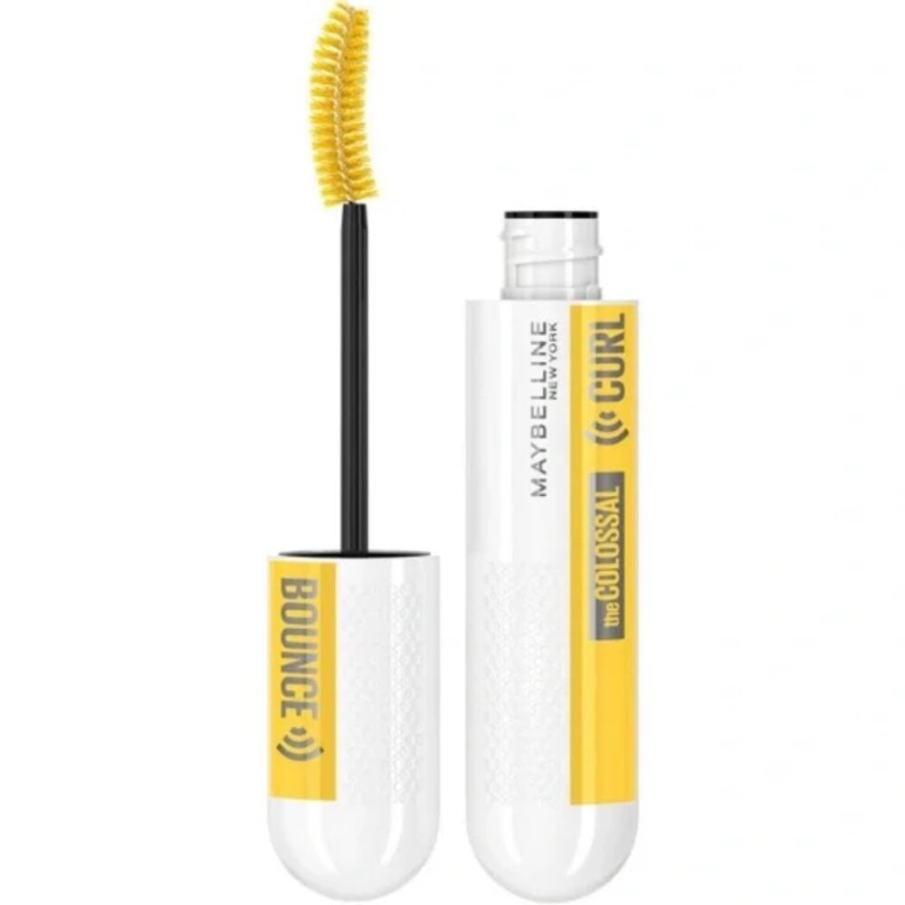 Maybelline The Colossal # 355 Curl Bounce Mascara Big Volume Very Black‎ New